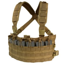 S.T. CONDOR vesta taktická RAPID ASSAULT CHEST RIG COYOTE BROWN