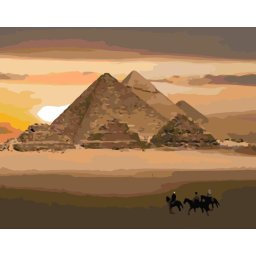 Gaira® Malování podle čísel Pyramidy M1361