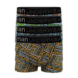Augusto Pesail boxerky s barevným potiskem MPZ85614 4bal. L vícebarevná