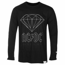 tričko pánské s dlouhým rukávem DIAMOND X AC/DC - Back In Black - BLK_C20DMPC501