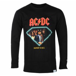 tričko pánské s dlouhým rukávem DIAMOND X AC/DC - Highway To Hell - Black - BLK_C20DMPC500