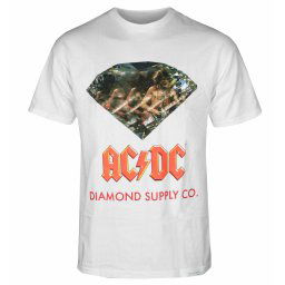 tričko pánské DIAMOND X AC/DC - WHT_C20DMPA502