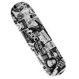 skateboard DIAMOND X AC/DC - World Tour Deck Black - BLK_C20DMSK503