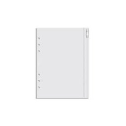 Filofax A5 průhledná obálka se zipem