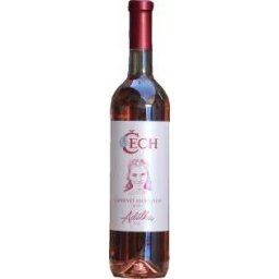 Cabernet Sauvignon rosé "Adélka" 2020 pozdní sběr BIO, Čech