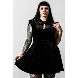 šaty dámské KILLSTAR - Amaymon Collar - KSRA004349