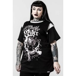 tričko unisex KILLSTAR - Nightrider - Black - KSRA004279