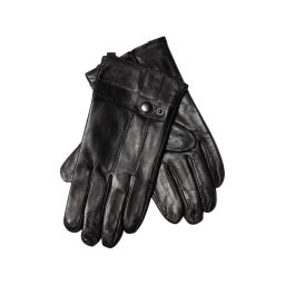 Sandrou pánské kožené rukavice hřejivé černá