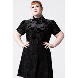 halenka dámská KILLSTAR - Thelma - Black - KSRA004371