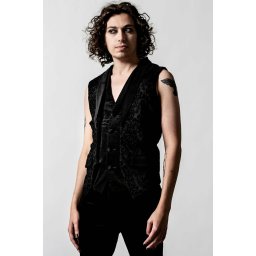 vesta pánská KILLSTAR - Constantine - Black - KSRA004379