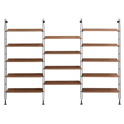 Kartell designové knihovny Adam Wood 14 Shelves