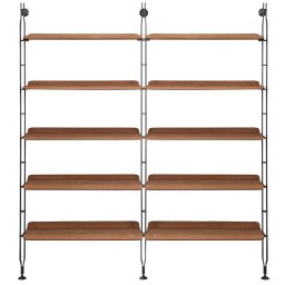 Kartell designové knihovny Adam Wood 10 Shelves
