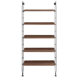 Kartell designové knihovny Adam Wood 5 Shelves