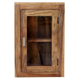 indickynabytek.cz - Nástěnná skříňka do koupelny Amba 40x60x15 z indického masivu palisandr / sheesham