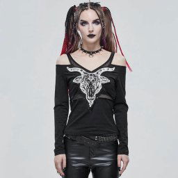 tričko dámské (top) DEVIL FASHION - TT178