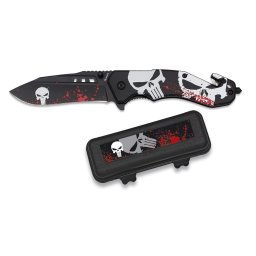 Albainox nůž zavírací LEBKA PUNISHER s řezákem