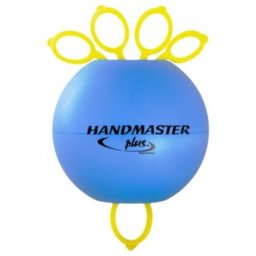 Posilovač prstů Handmaster Plus, lehká zátěž, modrý