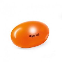 PEZZI Eggball Standard oválný míč, oranžový, 55 cm