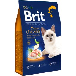 Brit Premium by Nature Cat Indoor Chicken 800 g