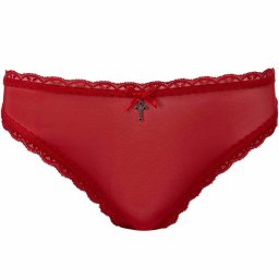 kalhotky dámské KILLSTAR - She Bites Lace - SCARLET - KSRA004436