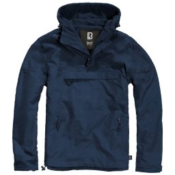 Bunda větrovka s kapucí WINDBREAKER MODRÁ vel. 5XL