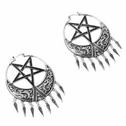 náušnice KILLSTAR - Ancestral Night - Silver - KSRA004500