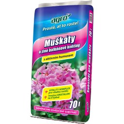 AGRO Substrát pro muškáty 70 l 00012A