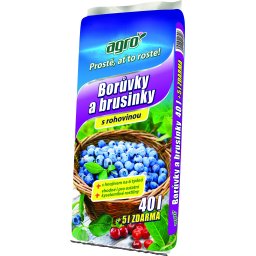 AGRO Substrát pro borůvky a brusinky 40 + 5 L ZDARMA 00189A
