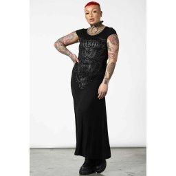 šaty dámské KILLSTAR - Bellow Maxi - KSRA005225