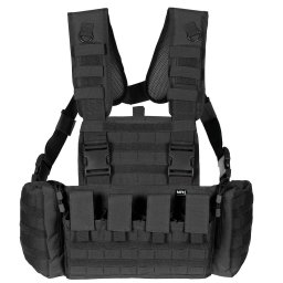 MFH vesta chest rig MISSION ČERNÁ
