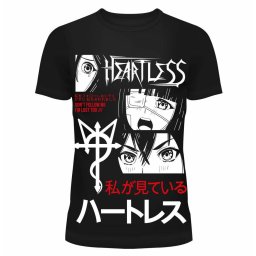 tričko dámské HEARTLESS - I'M LOST - BLACK - POI1053