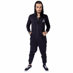 overal unisex CHEMICAL BLACK - EMORY - BLACK - POI1073
