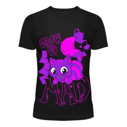 tričko dámské CUPCAKE CULT - GROW UP MAD - BLACK - POI1081