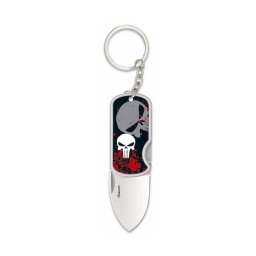 Albainox nůž zavírací DOG TAG PUNISHER LEBKA přívěšek
