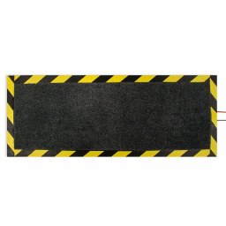 Šedý kobercový kabelový most (2x23x23) - 120 x 40 x 1,3 cm