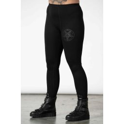 kalhoty dámské (legíny) KILLSTAR - Terminal Force Running - Black - KSRA005268