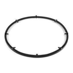 Klarstein Silikonový kruh, černý, příslušenství