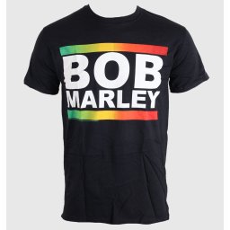 tričko pánské Bob Marley - Rasta Band Block - ROCK OFF - BMATS07MB