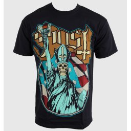 tričko pánské Ghost - Statue Of Liberty - Blk - ROCK OFF - GHOTEE09MB