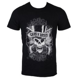 tričko pánské Guns N' Roses - Faded Skull - ROCK OFF - GNRTS17MB