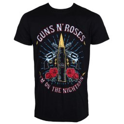 tričko pánské Guns N' Roses - Night Train - Black - ROCK OFF - GNRTS21MB