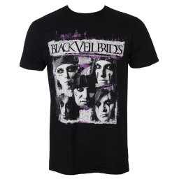 tričko pánské Black Veil Brides - Grunge Faces - Black - ROCK OFF - BVBTS17MB