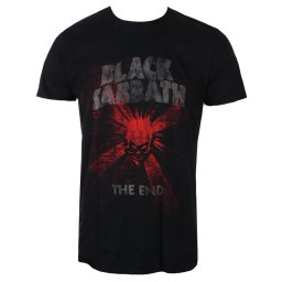 tričko pánské Black Sabbath - The End Skull Shine - Blk - ROCK OFF - BSTS26MB
