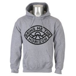 mikina pánská Bring Me The Horizon - Eye - Grey - ROCK OFF - BMTHHD03MG