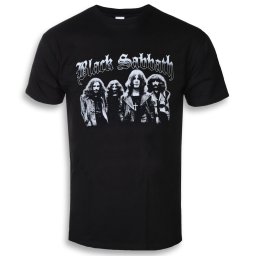 tričko pánské Black Sabbath - Greyscale Group - Black - ROCK OFF - BSTS36MB