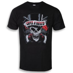 tričko pánské Guns N' Roses - Distressed Skull - ROCK OFF - GNRTS47MB