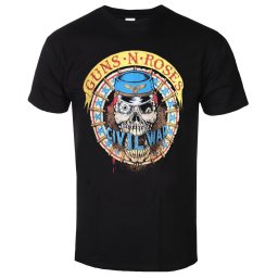 tričko pánské Guns N' Roses - Skull Circle - ROCK OFF - GNRTS67MB