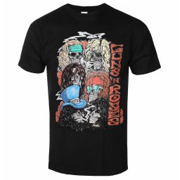 tričko pánské Guns N' Roses - Stacked Skulls - Black - ROCK OFF - GNRTS66MB