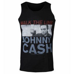 tílko pánské Johnny Cash - Studio Shot - BLACK - ROCK OFF - BILMAR00201