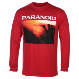 tričko pánské s dlouhým rukávem Bring Me The Horizon - Paranoid - RED - ROCK OFF - BMTHLST85MR
